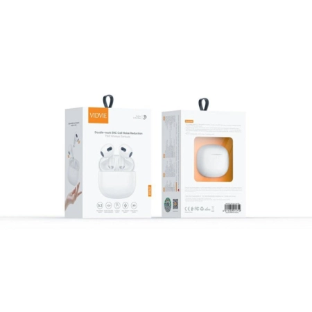 Słuchawki Bluetooth VIDVIE BT867 białe